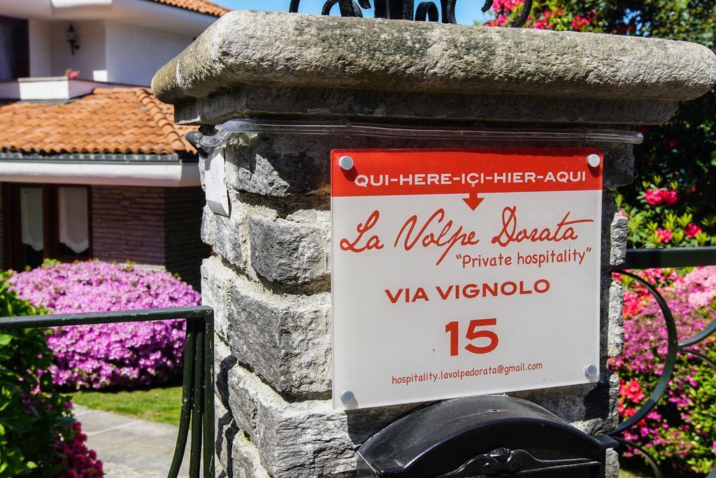 Bed and Breakfast La Volpe Dorata Stresa Exterior foto